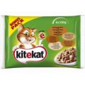 MFP.KITEKAT 4x100g DROBIOWE SMAKI W SOSI KURA + WOŁOWINA