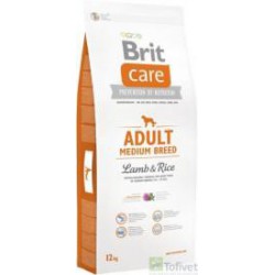 BRIT CARE 12kg ADULT MEDIUM LAMB&RICE