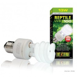 A.EXOTERRA-ŻARÓWKA UVB REPTIGLO 5,0 13W (100) ŻARÓWKA COMPACT zielona