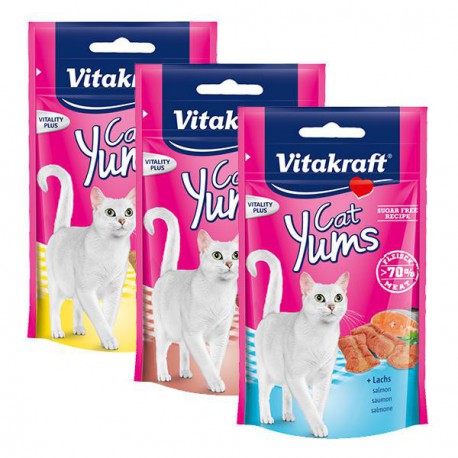 VITAKRAFT CAT YUMS 40G-CHEESE SER