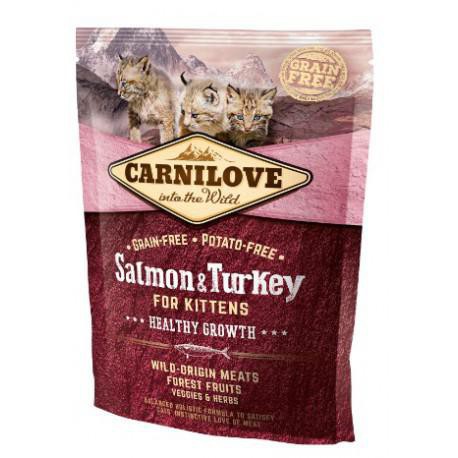 CARNILOVE CAT 0,4KG KITTEN SALMON&TURKEY