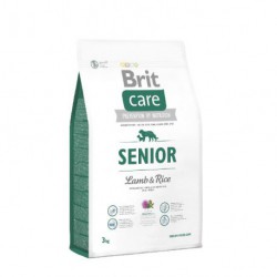 BRIT CARE 3kg SENIOR LAMB&RICE