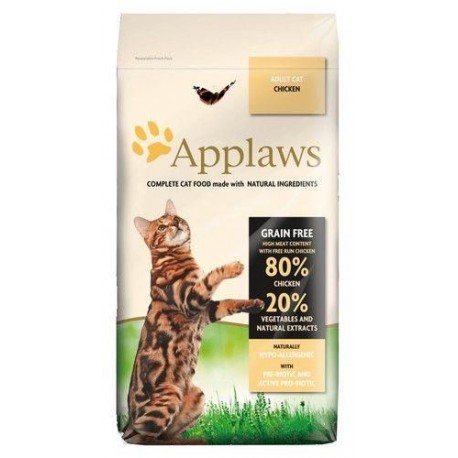 APPLAWS KOT 2kg ADULT CHICKEN DRY KURCZAK SUCHA KARMA