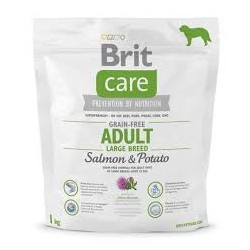 BRIT CARE 1kg ADULT SALMON POTATO N GRAIN-FREE