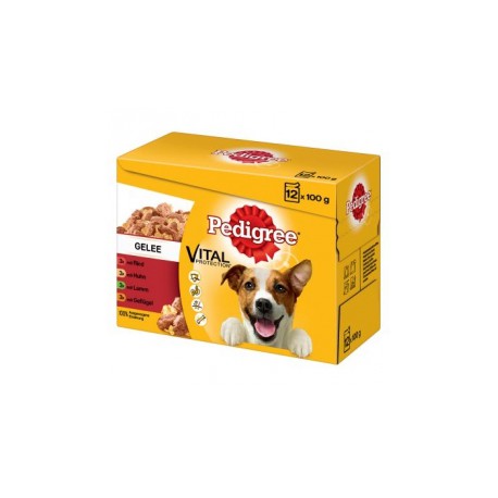 MFP.PEDIGREE 12x100G ADULT kur,jag.dród. woł.