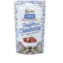 BRIT CARE SNACK CAT TRUFFLES CRANBER 50G 50G