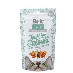 BRIT CARE SNACK CAT TRUFFLES SALMON 50G