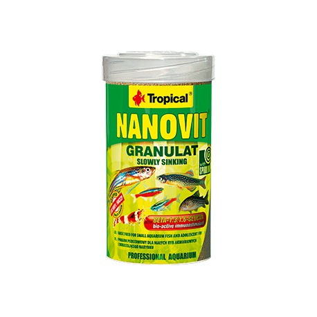 TROPICAL NANOVIT GRAN 100ml/70g