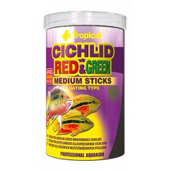 TROPICAL CICHLID RED&GREEN MEDIUM STICKS 250ml/90g