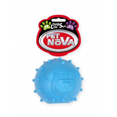 PET NOVA PIŁKA NA PRZYSMAKI 6,5cm BLUE