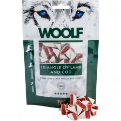WOOLF LAMB AND COD TRIANGLE 100G