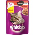 MFP.WHISKAS 85g POTRAWKA WOŁOWINA GALARE