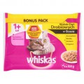 MFP.WHISKAS 4x100g DROBIOWE DANIE W SOSI