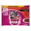 MFP.WHISKAS 4X100g JUNIOR MIĘSNE DANIE SOS