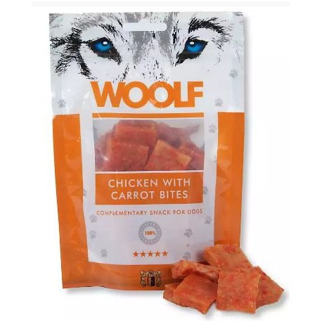 WOOLF CHICKEN WITH CARROT BITES 100g