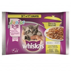 MFP.WHISKAS 4x85g JUNIOR DROBIOWA POTRAW