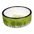 MISKA CERAMICZNA-BARANEK SHAUN 0,3L 12CM ZIELONA