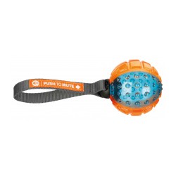 PIŁKA NA SZNURKU 7cm/22m ORANGE/BLUE MOŻLIWOŚĆ WYCISZENIA DŹWIĘKU