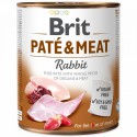 BRIT-KONSERWA 800g PATE&MEAT RABBIT