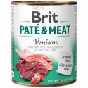 BRIT-KONSERWA 800g PATE&MEAT VENISON