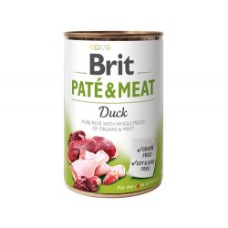 BRIT-KONSERWA 800g PATE&MEAT DUCK