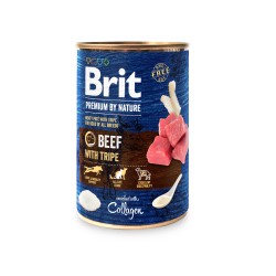 BRIT-BY NATURE-400g BEEF&TRIPES