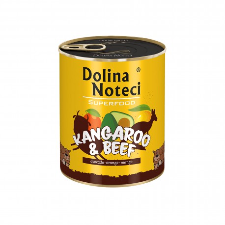 DNP SUPERFOOD 800g KANGUR+WOŁOWINA