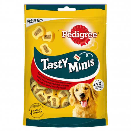 MFP.PEDIGREE T.BITES CHEWY SLICES 155g