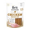 BRIT JERKY 80g CHICKEN WITH INSECT PROTE IN BAR