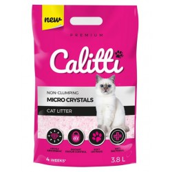 CALITTI MICRO CISTAL 3,8L silikonowy drobny żwirek dla kota