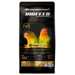 BIOFEED PREMIUM AFRICAN SMALL 1kg dla małych papug afrykańskich