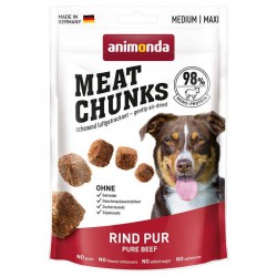 AN.MEAT CHUNKIES WOŁOWIN 80G MEDIUM/MAXI CZYSTE KAWAŁKI MIĘSA