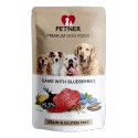 PETNER 500g GAME WITH BLUEBERRYS