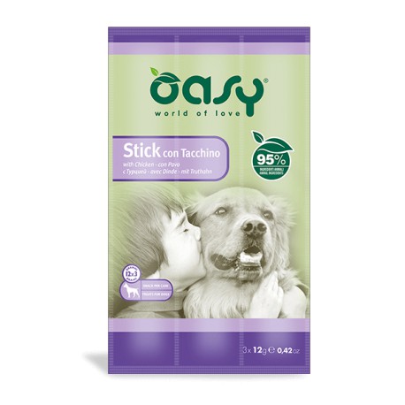 OASY SNACK STICK 3x12g INDYK