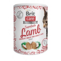 BRIT CARE CAT SNACK 100g LAMB SUPERFRUIT