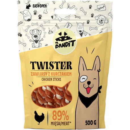 MR.BANDIT 500g TWISTER ZAWIJAS KURCZAK