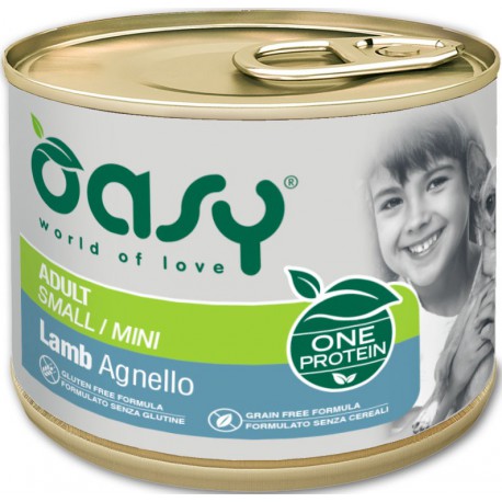 OASY ONE PROTEIN 200g ADULT MINI JAGNIĘC INA