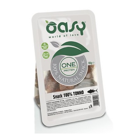 OASY SNACK ONE PROTEIN PIES-TUŃCZYK 80g