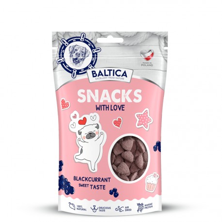 BALTICA SNACK 150g WITH LOVE BLACKCURANT & SHRIMP