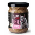 JOHN DOG FOR CATS 100g JELLY INDYK SŁOIK