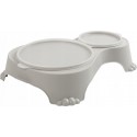 ROTHO MISKA SALLY DOUBLE BOWL 1L + 0,28L KOLOR SABBIA/SAND