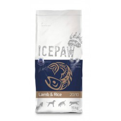 ICE PAW 15 kg JAGNIĘCINA RYŻ KARMA PIES