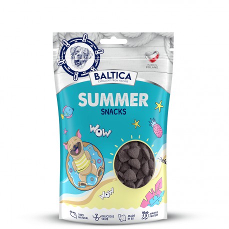 BALTICA SNACK 150g.SUMMER KACZKA RYBA OWOCE