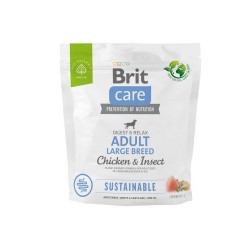 BRIT CARE 1kg ADULT LARGE BREED CHICKEN INSECT- SUSTAINABLE