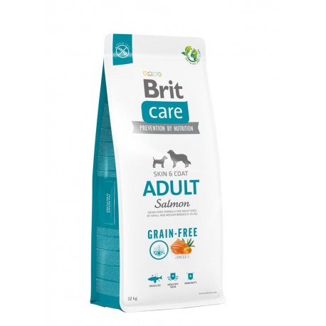 BRIT CARE 12kg ADULT SALMON GRAIN FREE