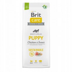 BRIT CARE 12kg PUPPY CHICKEN INSECT- SUSTAINABLE