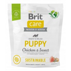 BRIT CARE 1kg PUPPY CHICKEN INSECT- SUSTAINABLE