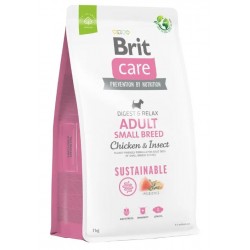 BRIT CARE 7kg ADULT SMALL CHICKEN INSECT- SUSTAINABLE