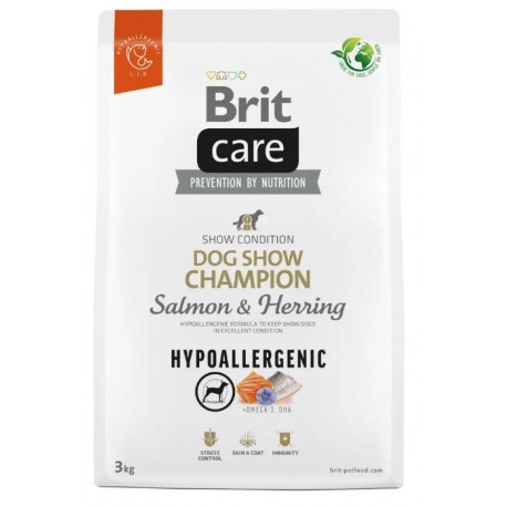 BRIT CARE 3kg SHOW CHAMPION - HYPOALLERGENIC