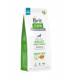 BRIT CARE 12kg ADULT LARGE BREED SALMON GRAIN FREE